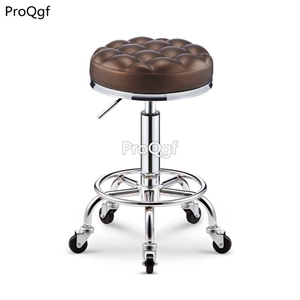 89usd Ngryise 1 set bread or moon style cut hair use salon stool