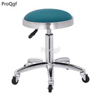69usd Ngryise 1 set salon lounge stainless steel stool easy clean