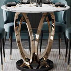 1199usd Ngryise 1 set length 120cm restaurant minshuku Dining Room marble table