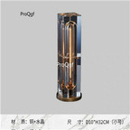 399usd Ngryise 1 set copper crystal minshuku ins style table light