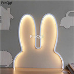 39usd Ngryise 1 set rabbit ear shape wall light