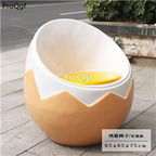 399usd Ngryise 1 set movie star love egg style chair