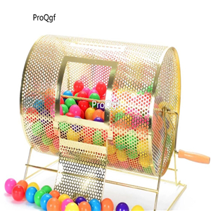 129usd Ngryise 1 Set about 68*41cm Lottery machine gold color new species