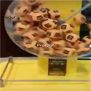 229usd Ngryise 1 Set  lottery machine electric yellow color 40*52*34cm