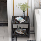 139usd Ngryise 1 set square style marble minshuku table