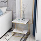 139usd Ngryise 1 set double layer marble minshuku table