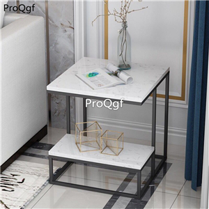 139usd Ngryise 1 set double layer marble minshuku table