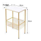 169usd Ngryise 1 set 45*30*90cm wood metal minshuku table