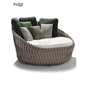 899usd Ngryise 1 set minshuku holiday 180cm round rattan bed