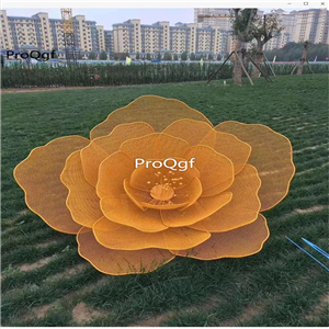 169usd Ngryise 1 set 60cm  garden glass flower shape decoration