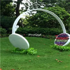 1300usd Ngryise 1 set earphone statue without flower 250*60*200cm