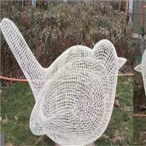 500usd Ngryise 1 set 60cm*35cm hollow bird statue