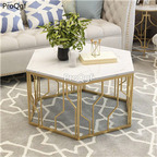 139usd Ngryise 1 set tea shop 60*45cm geometric marble table