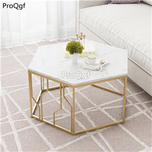 139usd Ngryise 1 set tea shop 60*45cm geometric marble table