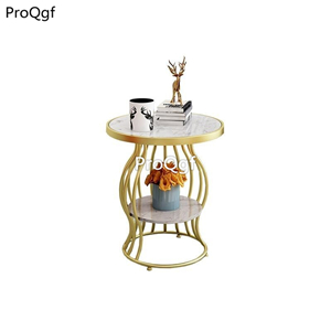 99usd Ngryise 1 set minshuku 40*40*55cm marble table new series bedroom