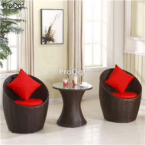 299usd Ngryise 1 set minshuku tea shop 2 chair and 1 table rattan new series