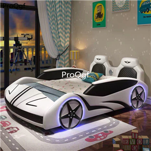 1699usd Prodgf 1Pcs A Set Children Car Shape Boy Like Bed orange, blue, white, yellow