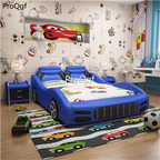 1699usd Prodgf 1Pcs A Set Children car Shape Boy Like Bed blue,green,orange,yellow,white,red
