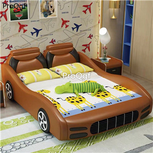 1699usd Prodgf 1Pcs A Set Children car Shape Boy Like Bed blue,green,orange,yellow,white,red