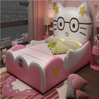 1699usd Prodgf 1Pcs A Set Children animal cat Shape girl Like Bed purple,black,blue,pink