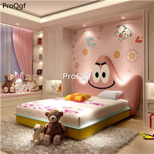 1699usd Prodgf 1Pcs A Set Children sea star Shape girl Like Bed blue or pink