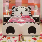 1699usd Prodgf 1Pcs A Set Children animal tiger Shape girl Like Bed white,yellow,red