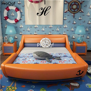 1699Prodgf 1Pcs A Set Children pirate boat Shape girl Like Bed yellow,blue,skyblue, green,orange,red