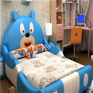 1699usd Ngryise 1 set ins cute bear style boy like Children Bed
