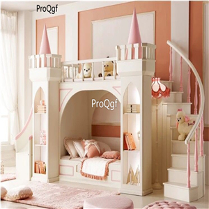 9999usd Ngryise 1 set castle luxurious style girl like Children Bed