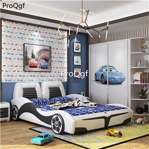 1699usd Ngryise 1 set car style boy like Children Bed  yellow, blue, white, red