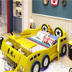 1699usd Ngryise 1 set car style star Children Bed new series tank