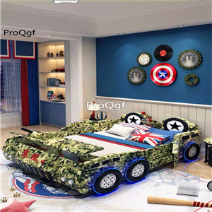 1699usd Ngryise 1 set car style star Children Bed new series tank
