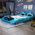 1699usd Ngryise 1 set car style star Children Bed love you