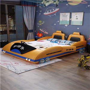1699usd Ngryise 1 set car style star Children Bed love you