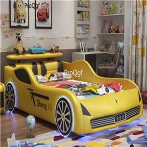 1699usd Ngryise 1 set car style star Children Bed blue or yellow classic