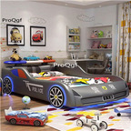 1699usd Ngryise 1 set car style star Children Bed jingdian grey or white