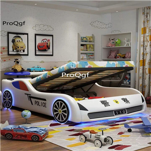 1699usd Ngryise 1 set car style star Children Bed jingdian grey or white