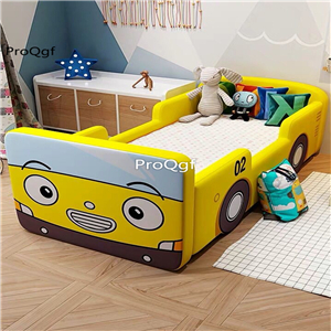 1299usd Ngryise 1 set car style star Children Bed 178*84cm