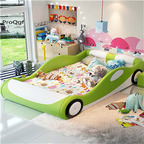 1699usd Ngryise 1 set car style star Children Bed green, pink, blue