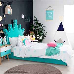 1699usd Ngryise 1 set princess series crown Children Bed
