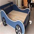 1699usd Ngryise 1 set special car series Children Bed blue,yellow,white