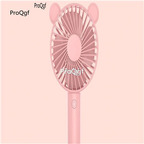 13usd Ngryise 2Pcs A Set Mini Fan cat shape Portable Fan