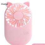 13usd Ngryise 2Pcs A Set Mini Fan deer or cat shape Portable Fan