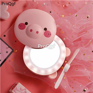 16usd Ngryise 1Pcs A Set animal shape mirror light fan function