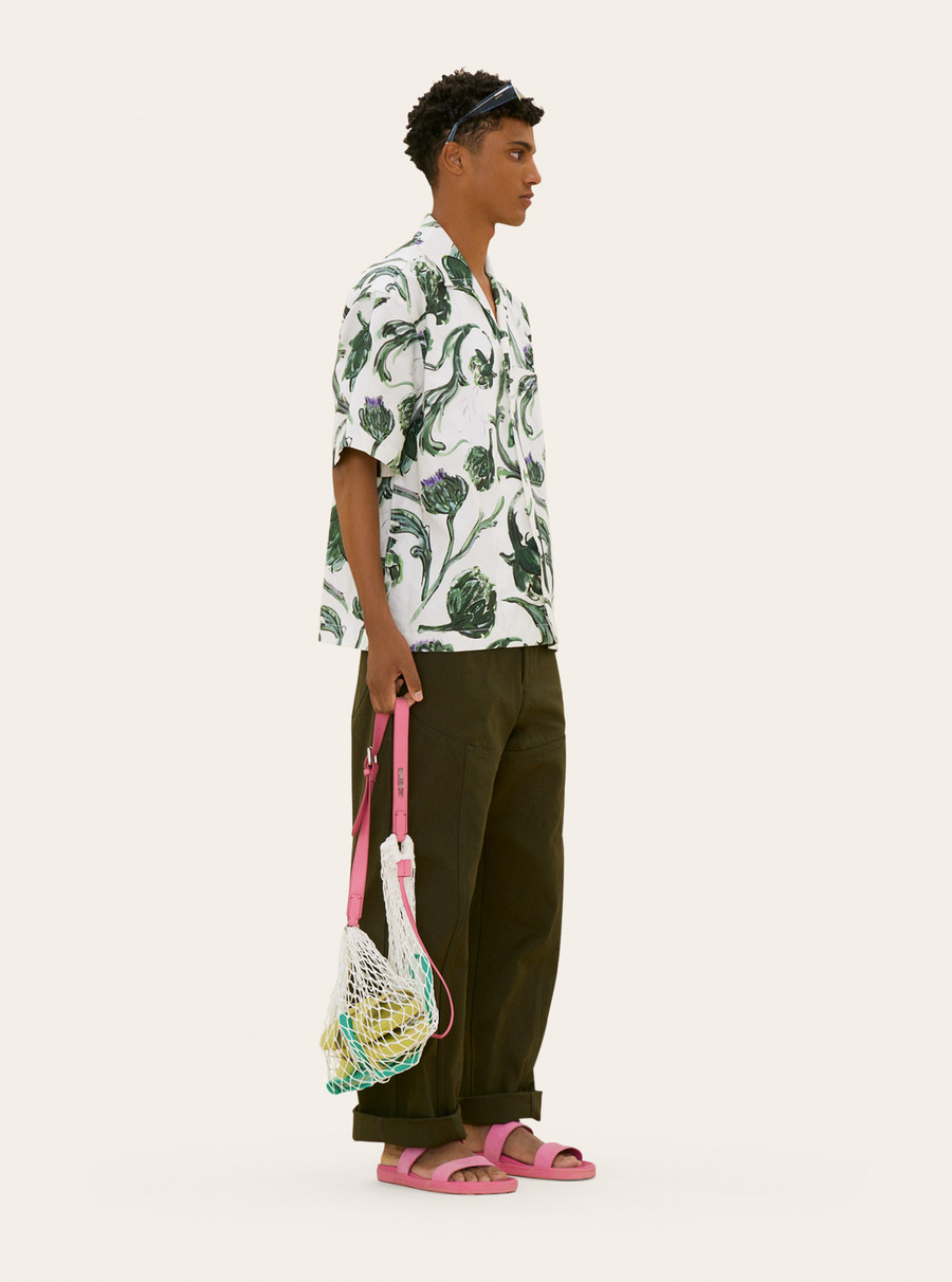 廓形立领双排扣风衣-2