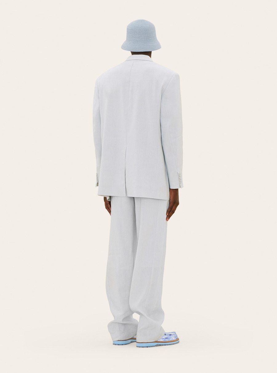 收腰百褶连衣裙-3