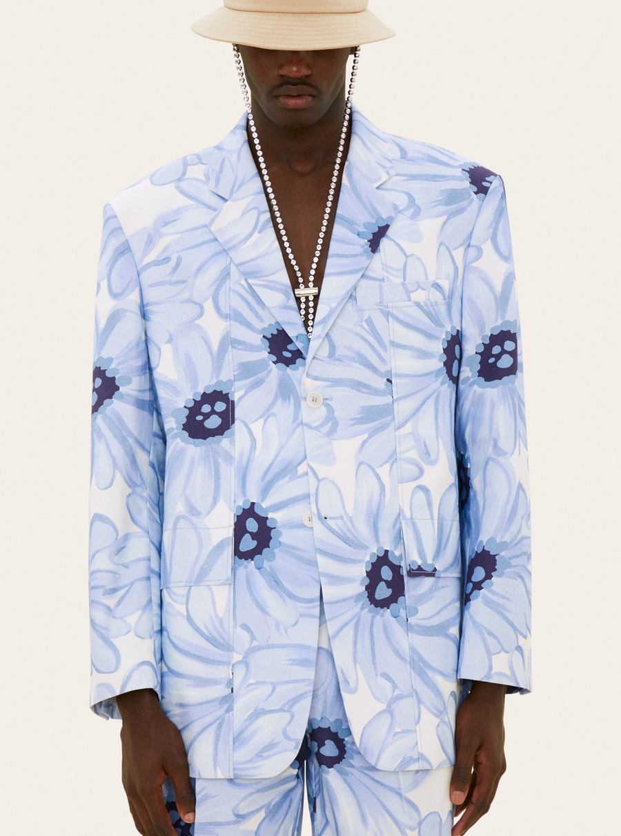 廓形立领双排扣风衣-4