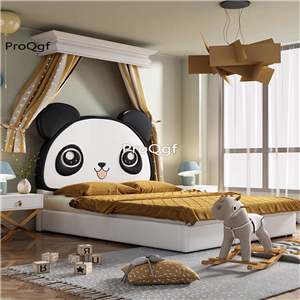 1699usd Ngryise 1 Set children panda animal series bed