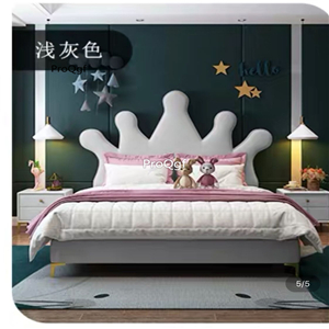 1699usd Ngryise 1 Set children crown shape fashion bed