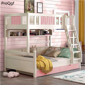 1999usd Ngryise 1 set classic color children double layer bed